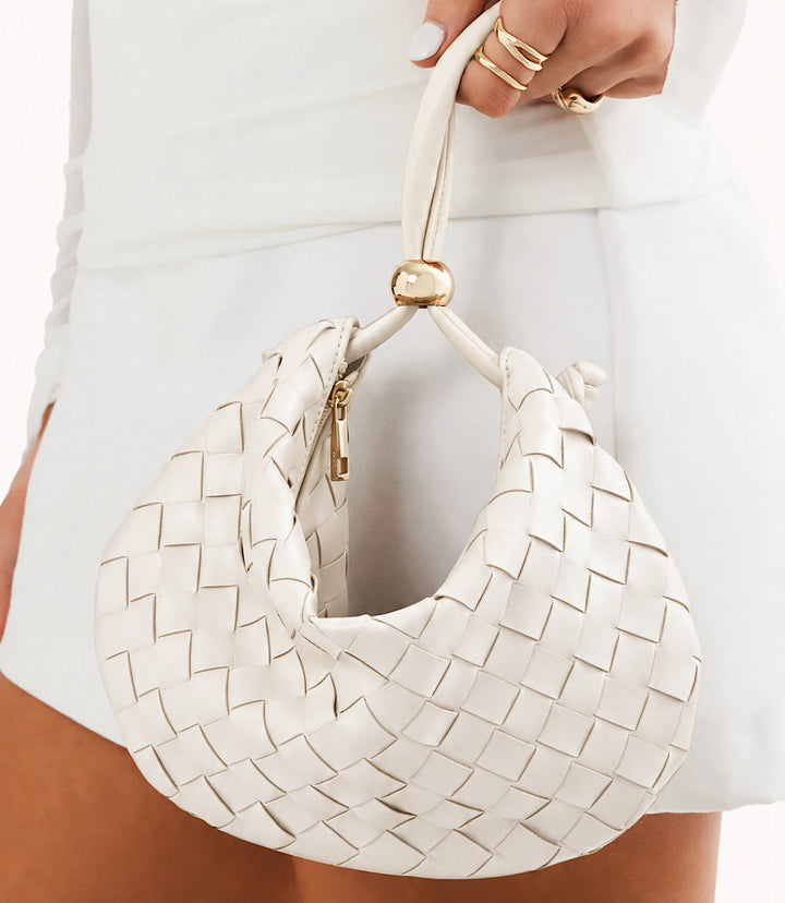 Billini Kacey Woven Handle Bag