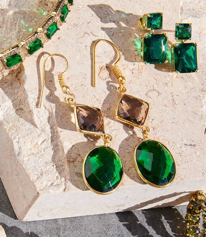 Multi Gemstone Earrings