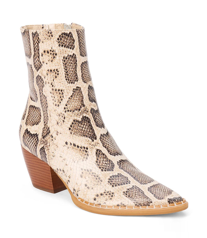 Matisse Caty Snakeskin Pointed Booties