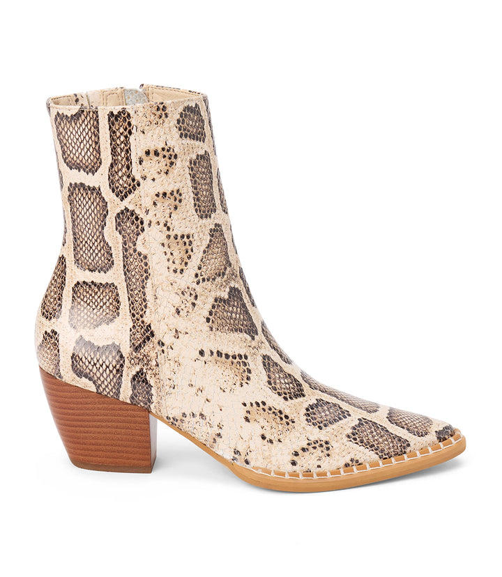 Matisse Caty Snakeskin Pointed Booties