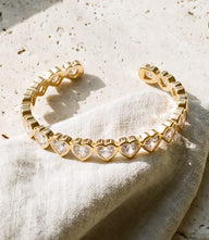 Heart Cuff Bracelet