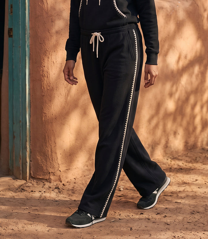Edge Stitch Drawstring Sweatpants