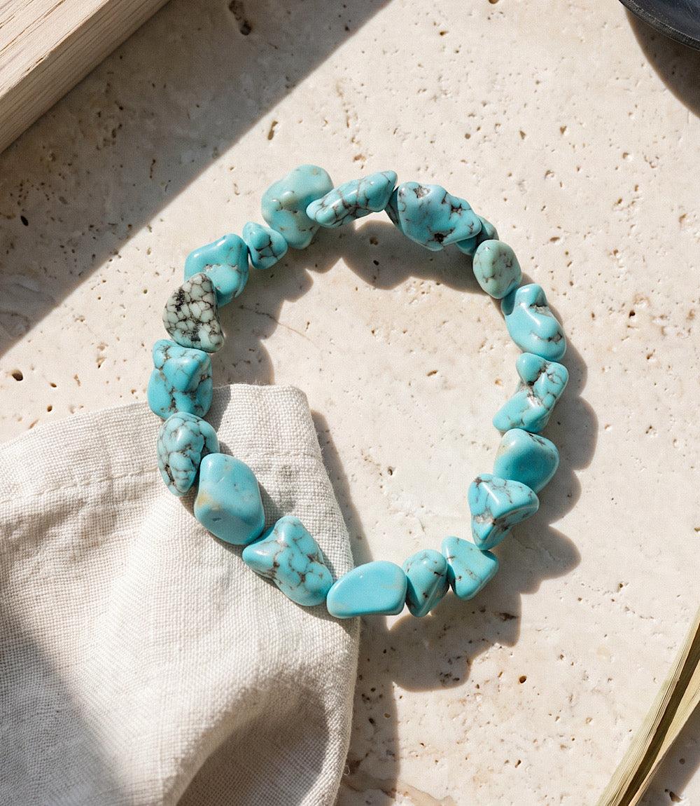 Chunky Turquoise Bracelet