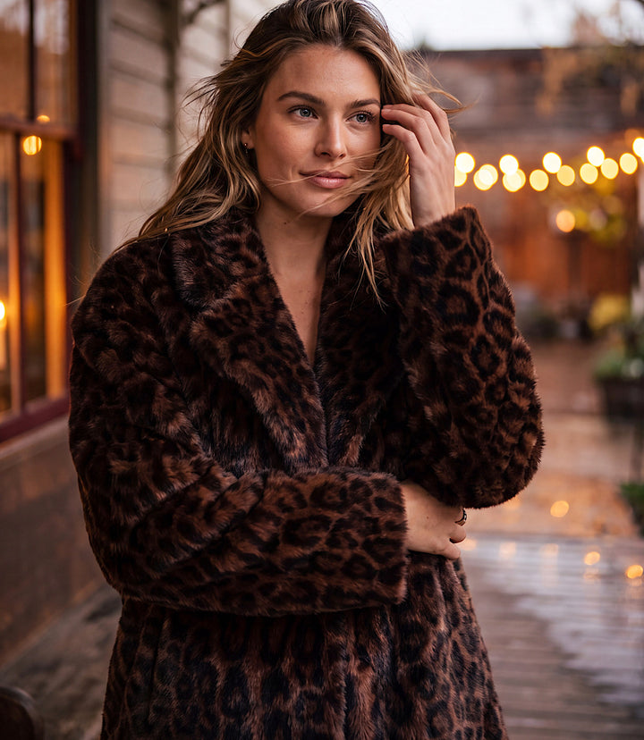 Faux Fur Coat