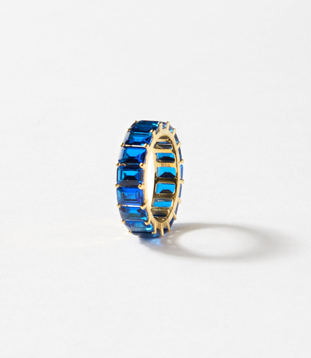 Baguette Gemstone Ring