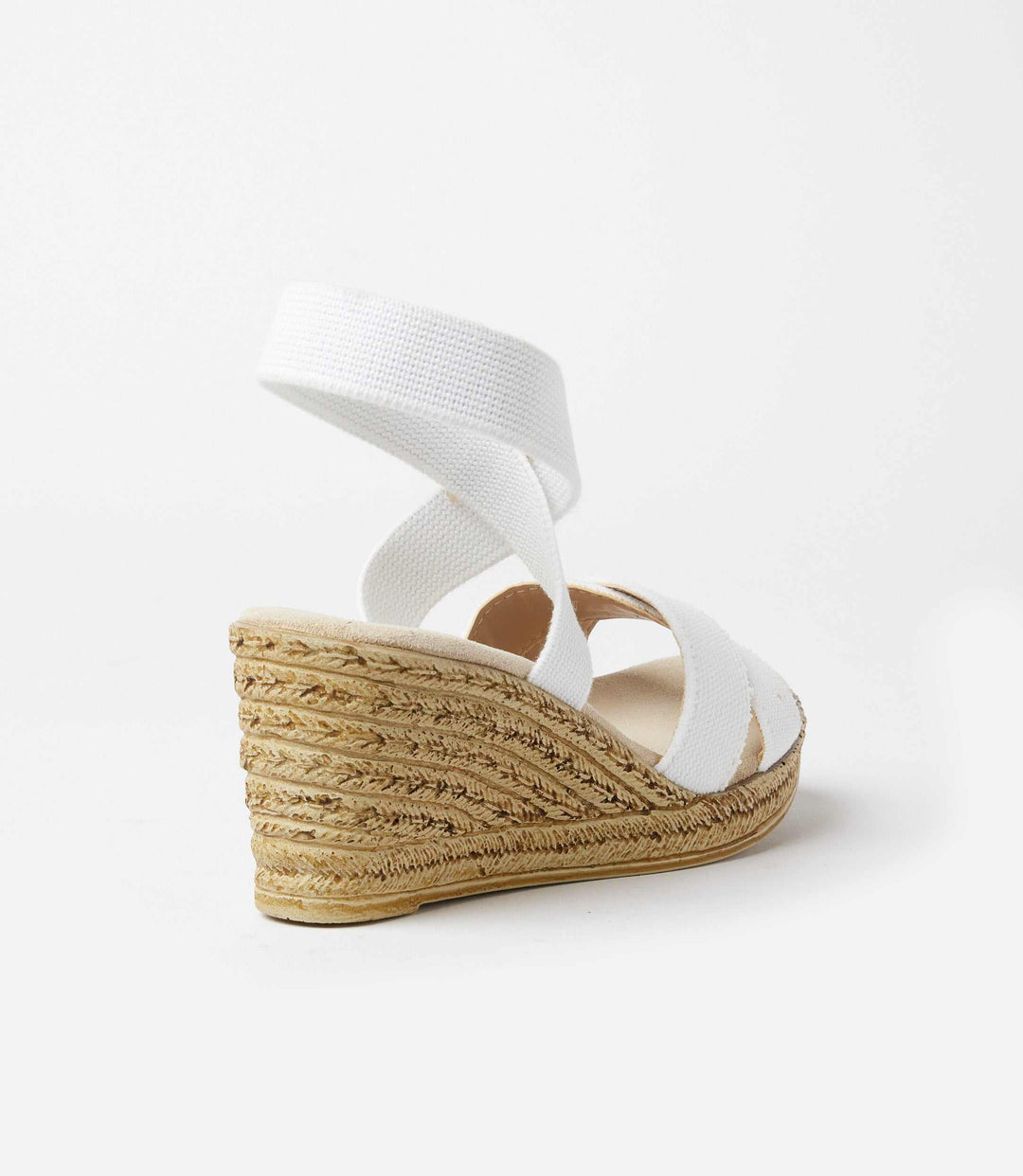 Fishburne Criss Cross Espadrille Wedge Sandals