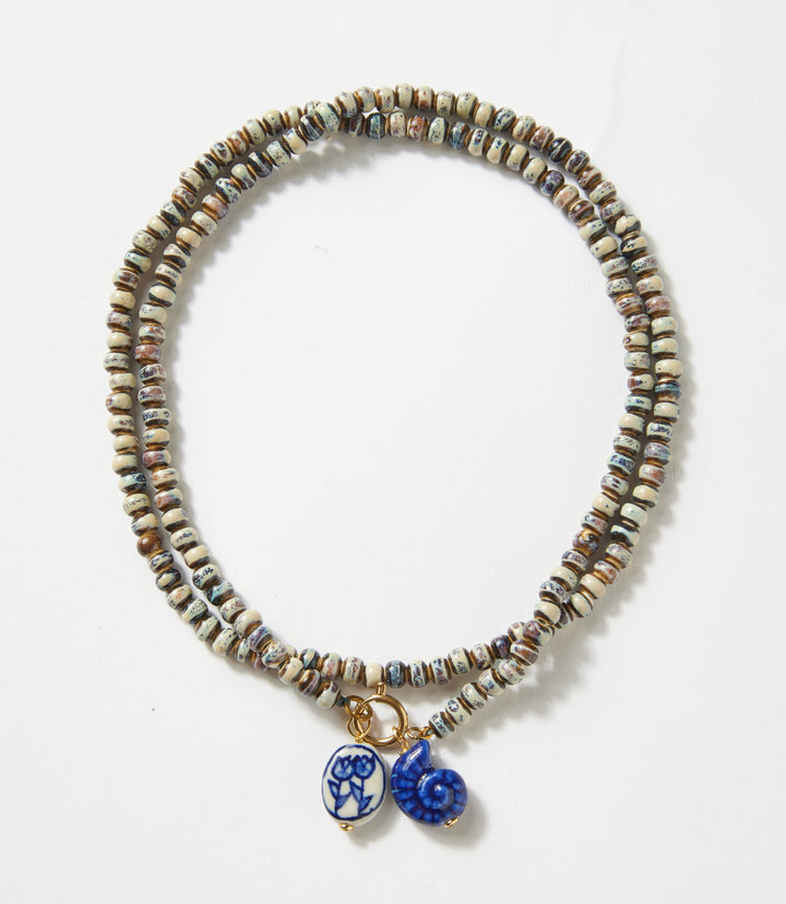 Long Wrap Toggle Necklace