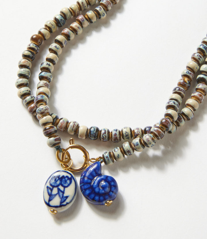 Long Wrap Toggle Necklace