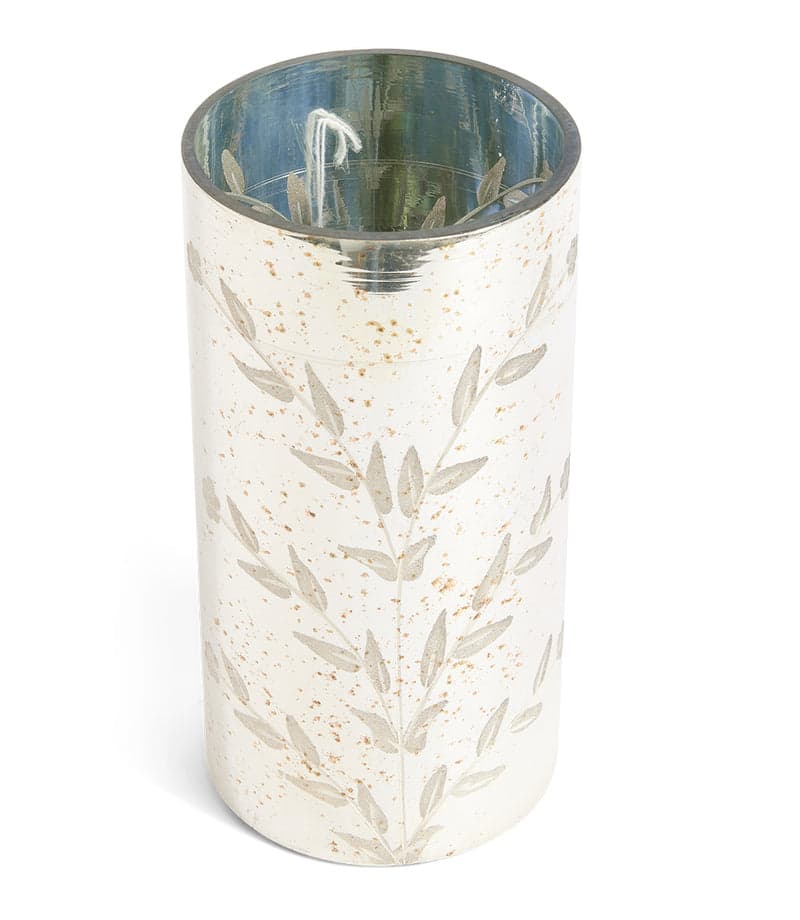 Etched Mercury Vase/Candleholder
