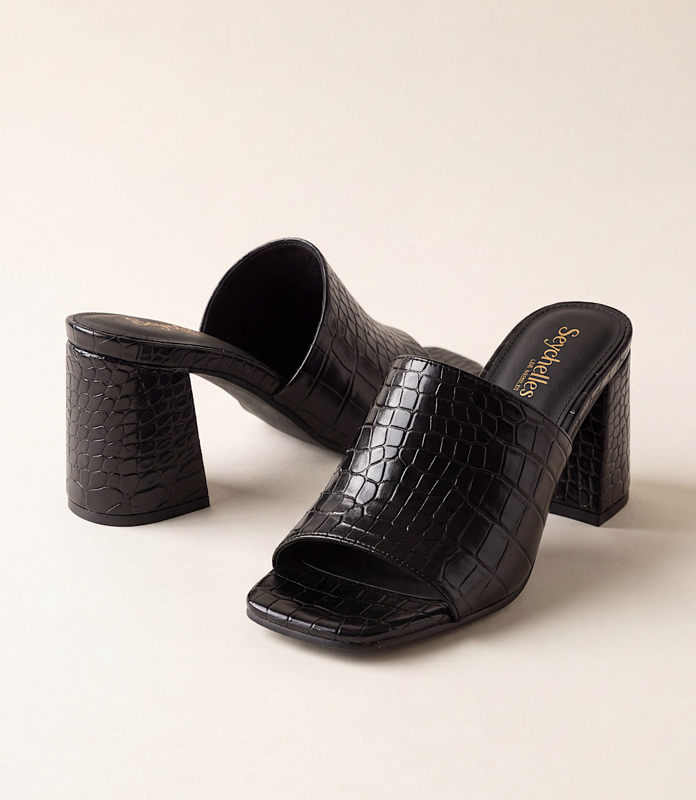 Seychelles Adapt 3 Croco High Heel Sandals