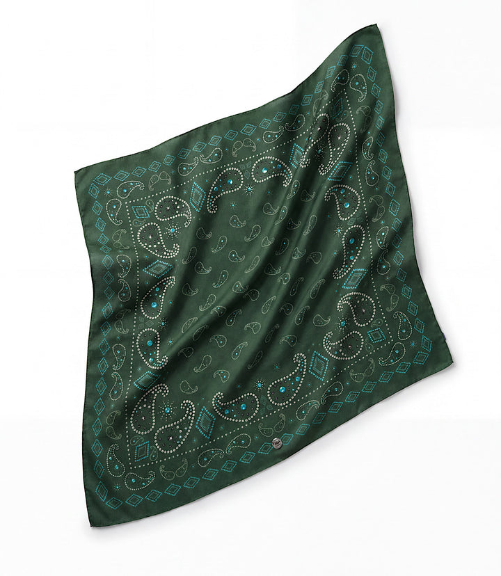 Pretty Paisley Silk Scarf