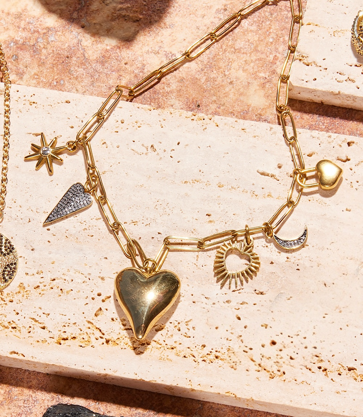 To The Moon And Back Charm Necklace