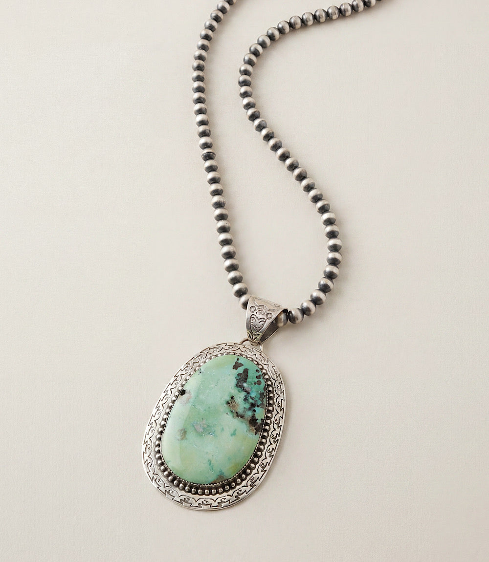Palomino Turquoise Pendant Necklace