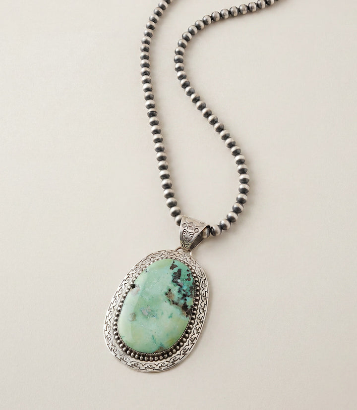 Palomino Turquoise Pendant Necklace
