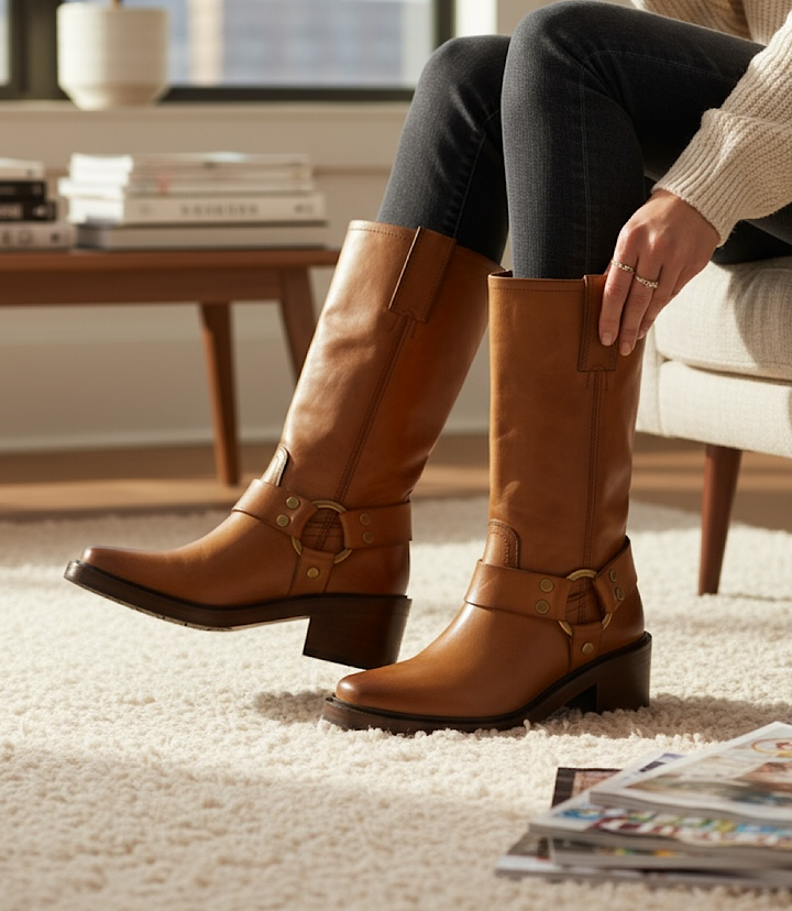 Frye Kate Harness Boots