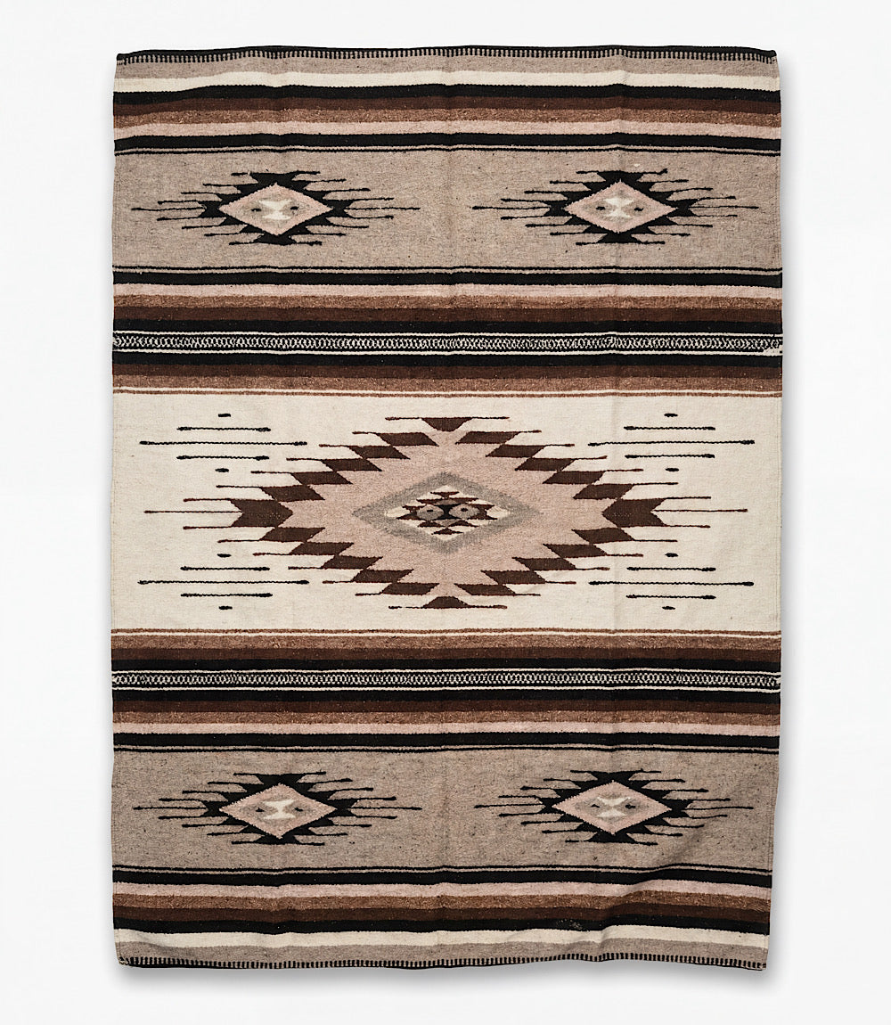 Brown Diamond Southwestern Blanket