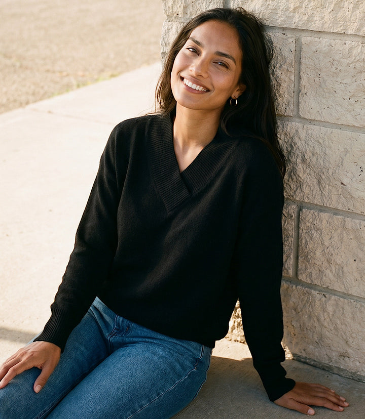 Shawl Collar Sweater