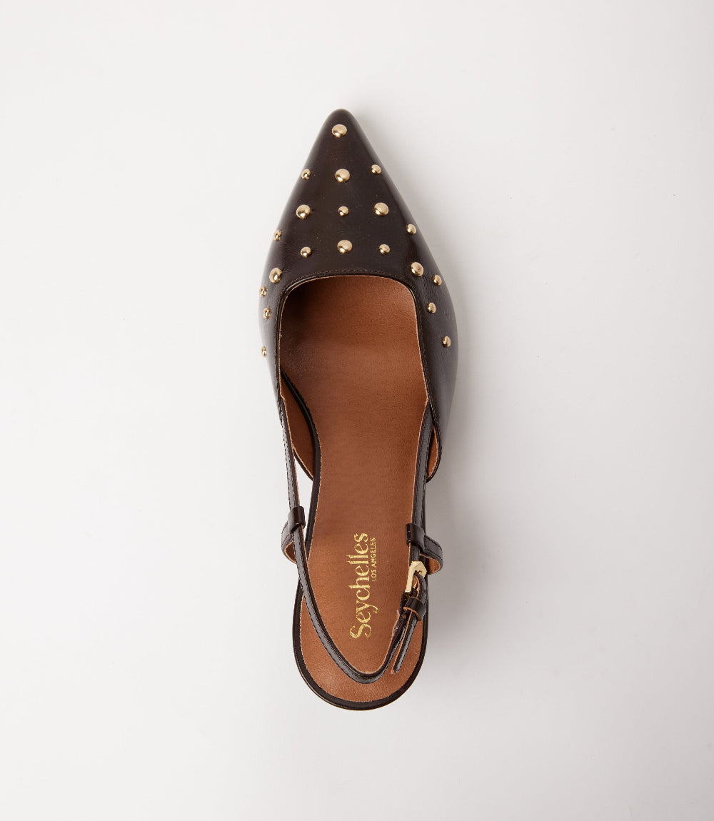 Seychelles Crawford Studded Slingback Heels