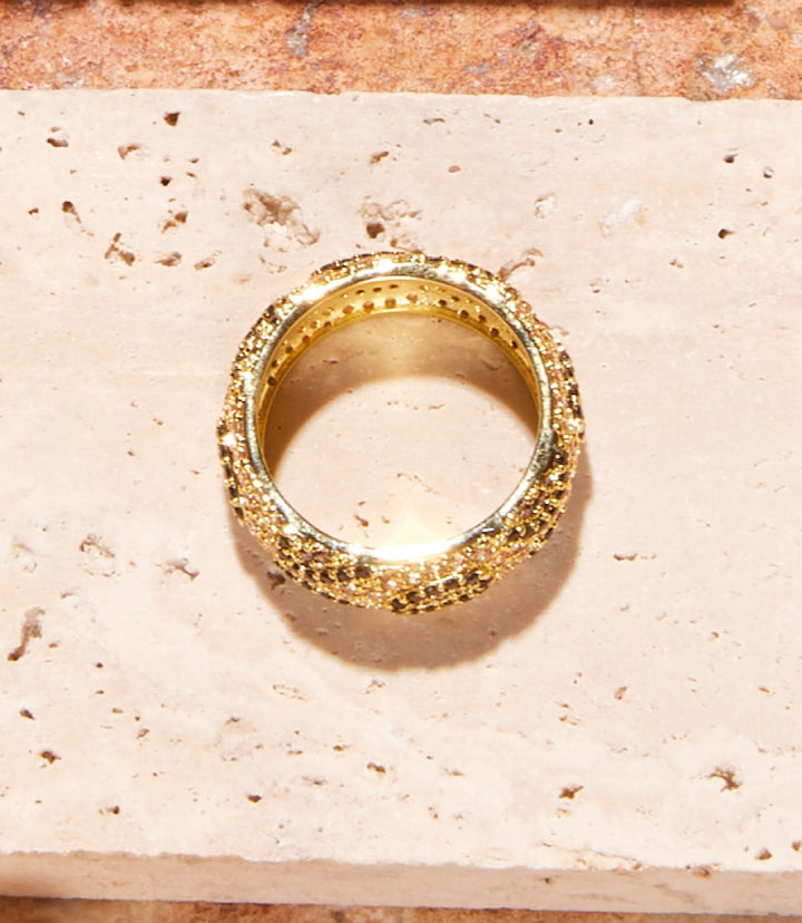 Leopard Crystal Ring