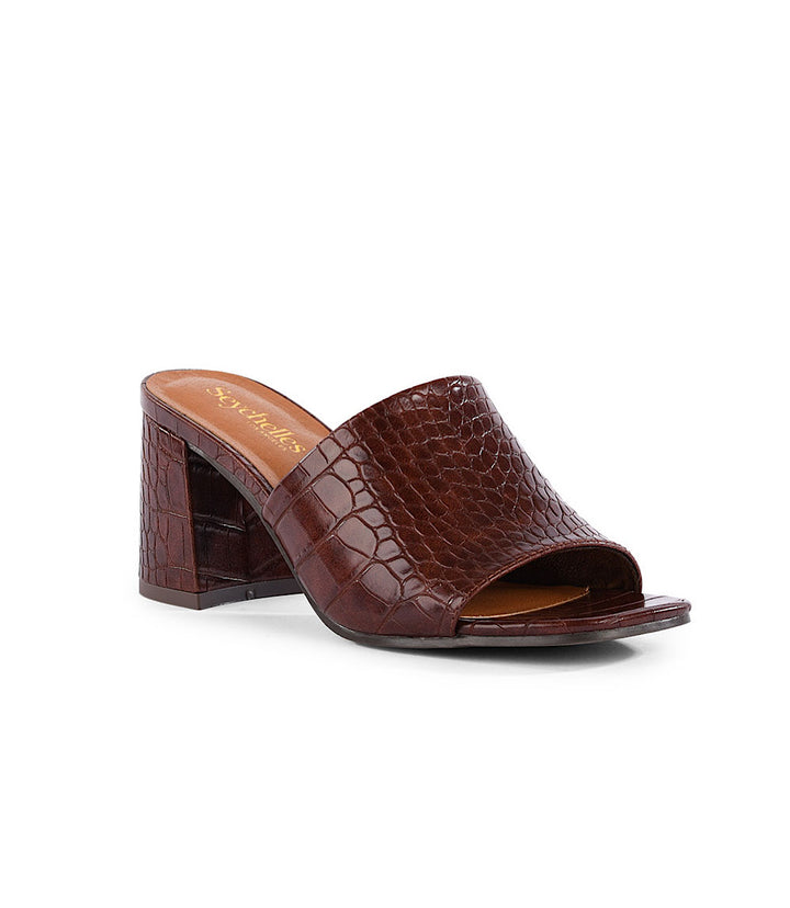 Seychelles Adapt 3 Croco High Heel Sandals