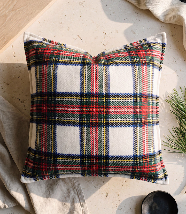 Tartan Plaid Square Throw Pillow