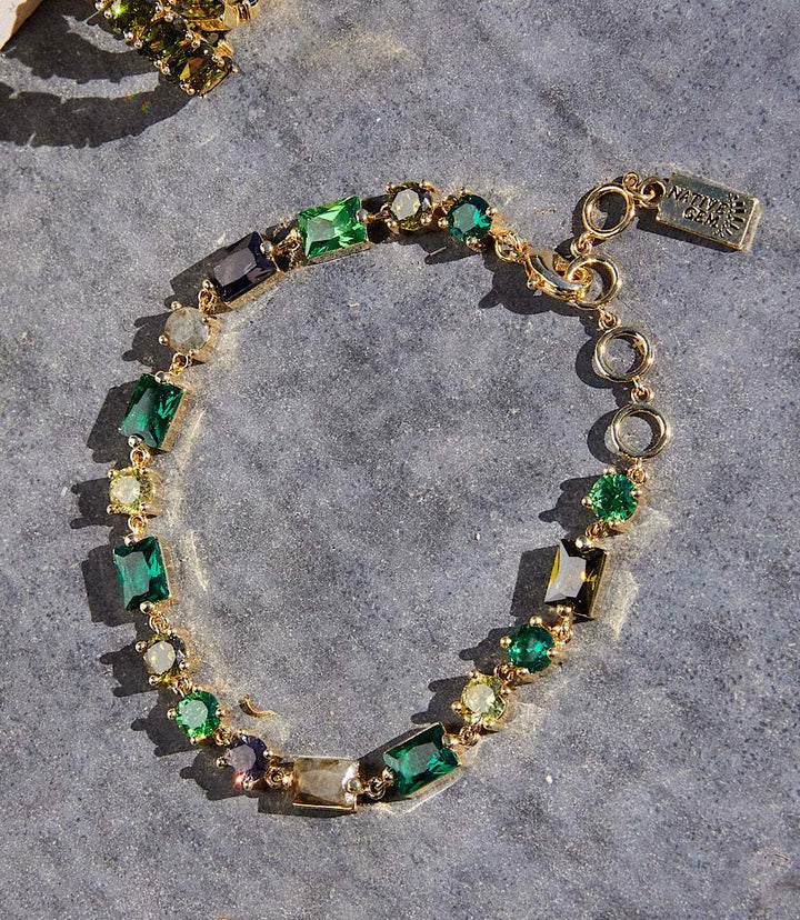 Emerald City Crystal Bracelet