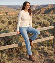 Ribbed Long Sleeve Top