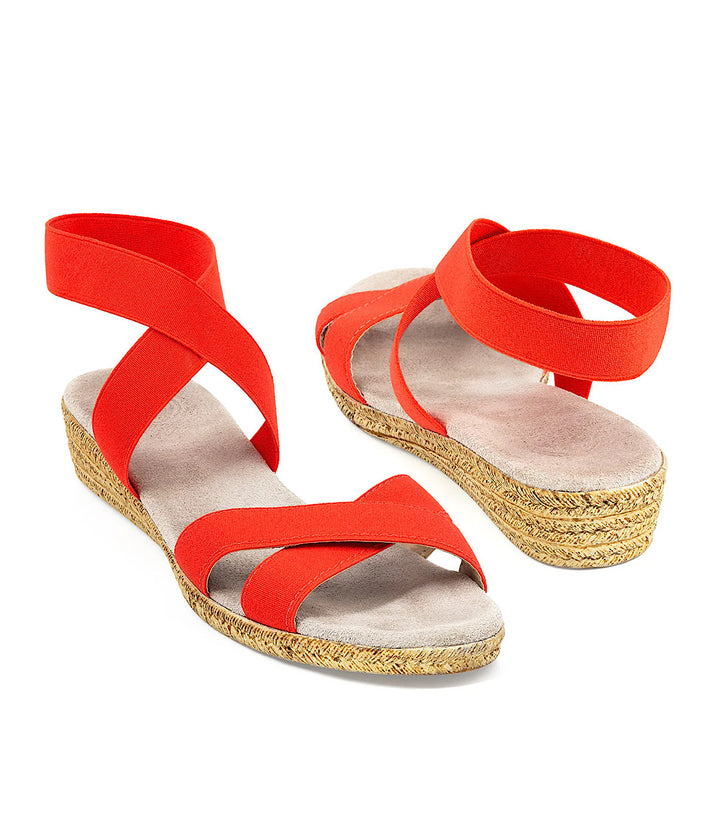 Amelia Espadrille Wedge Sandals