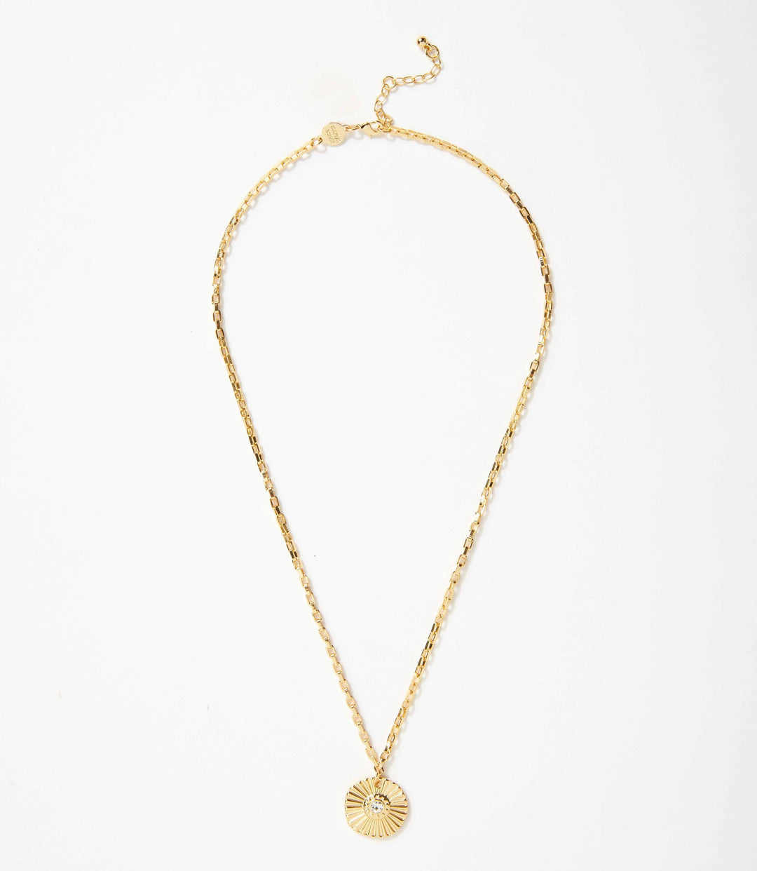 Radiant Sun Pendant Necklace