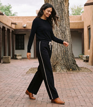 Edge Stitch Drawstring Sweatpants