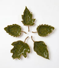 Autumn Leaf Serving Trays, Set Of 5