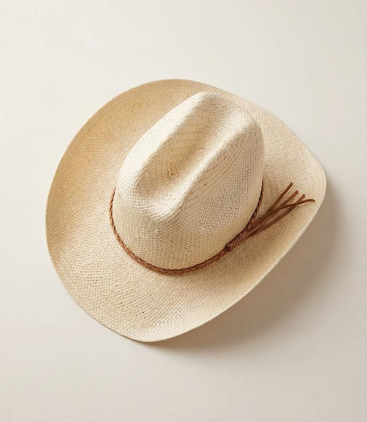 Western Straw Cowboy Hat