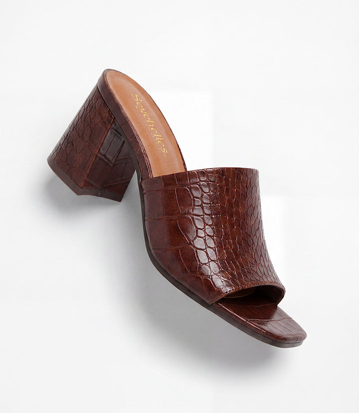 Seychelles Adapt 3 Croco High Heel Sandals