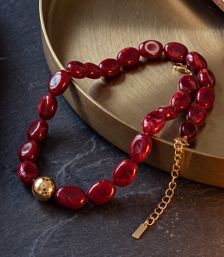 Beaded Toggle Necklace