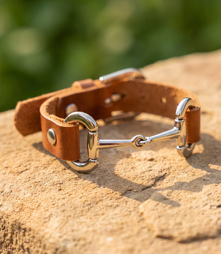 Leather Link Bracelet