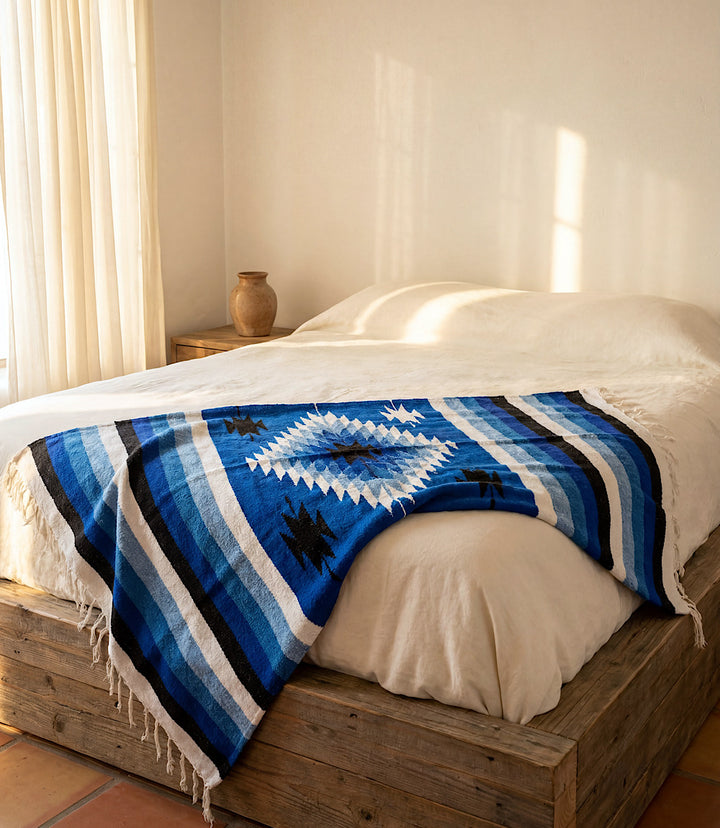 Blue Shades Diamond Blanket