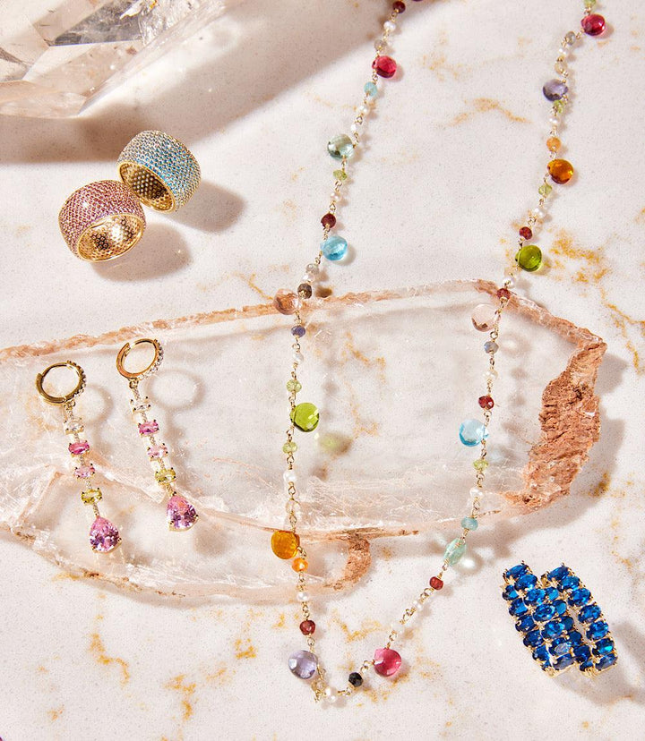 Colorful Crystal Ring