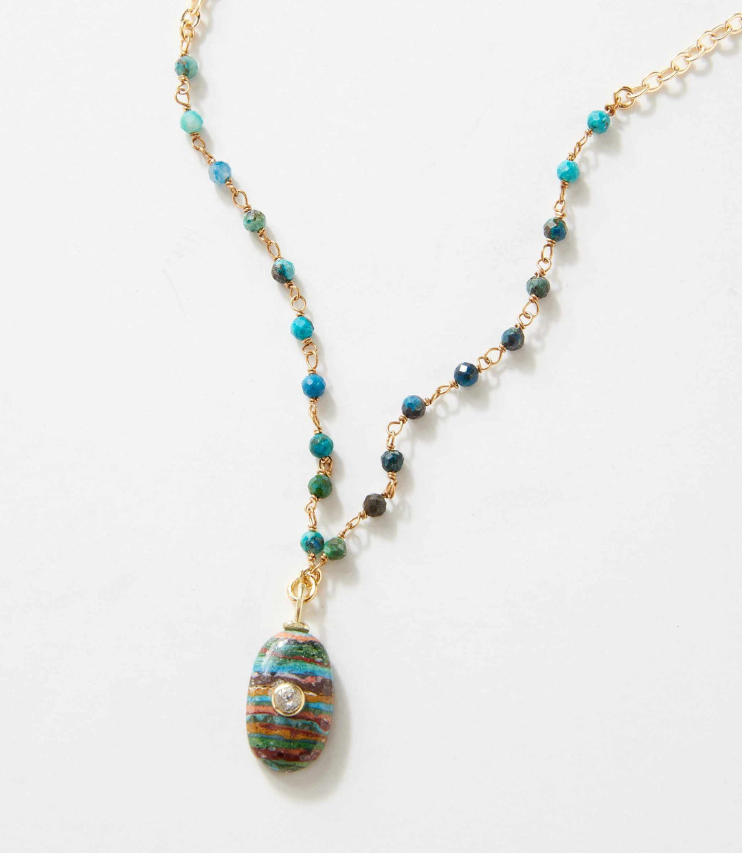 Beaded Amulet Necklace