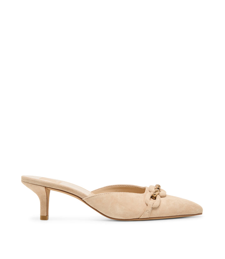 Dolce Vita Camla Chain Detail Kitten Heel Mules