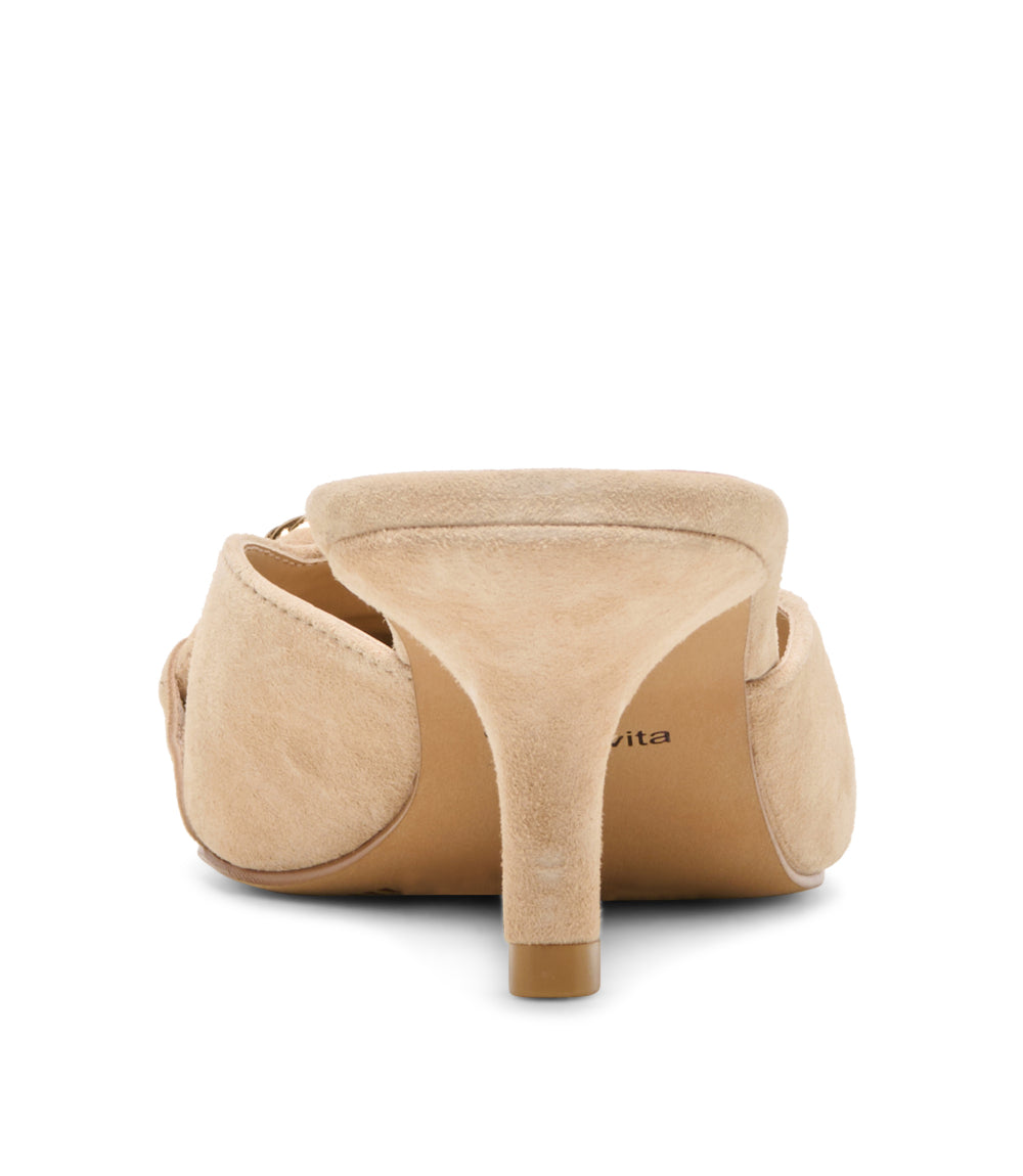Dolce Vita Camla Chain Detail Kitten Heel Mules