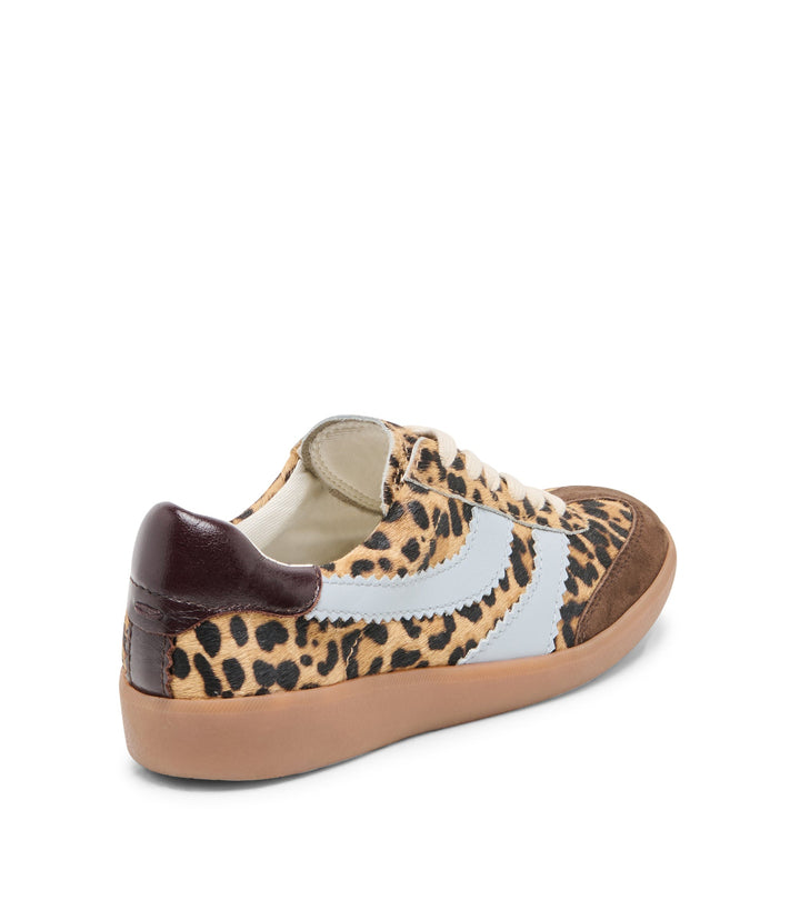 Dolce Vita Merit Calf Hair Leopard Sneakers