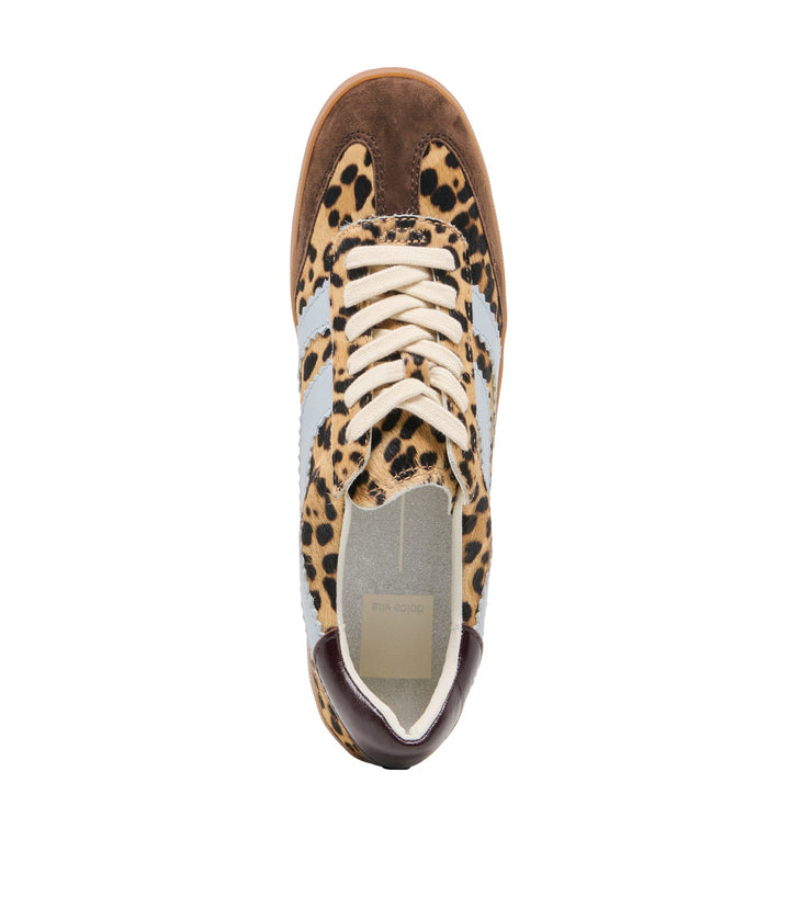 Dolce Vita Merit Calf Hair Leopard Sneakers