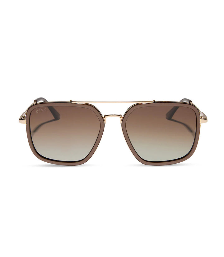 DIFF Jordan Polarized Aviator Sunglasses