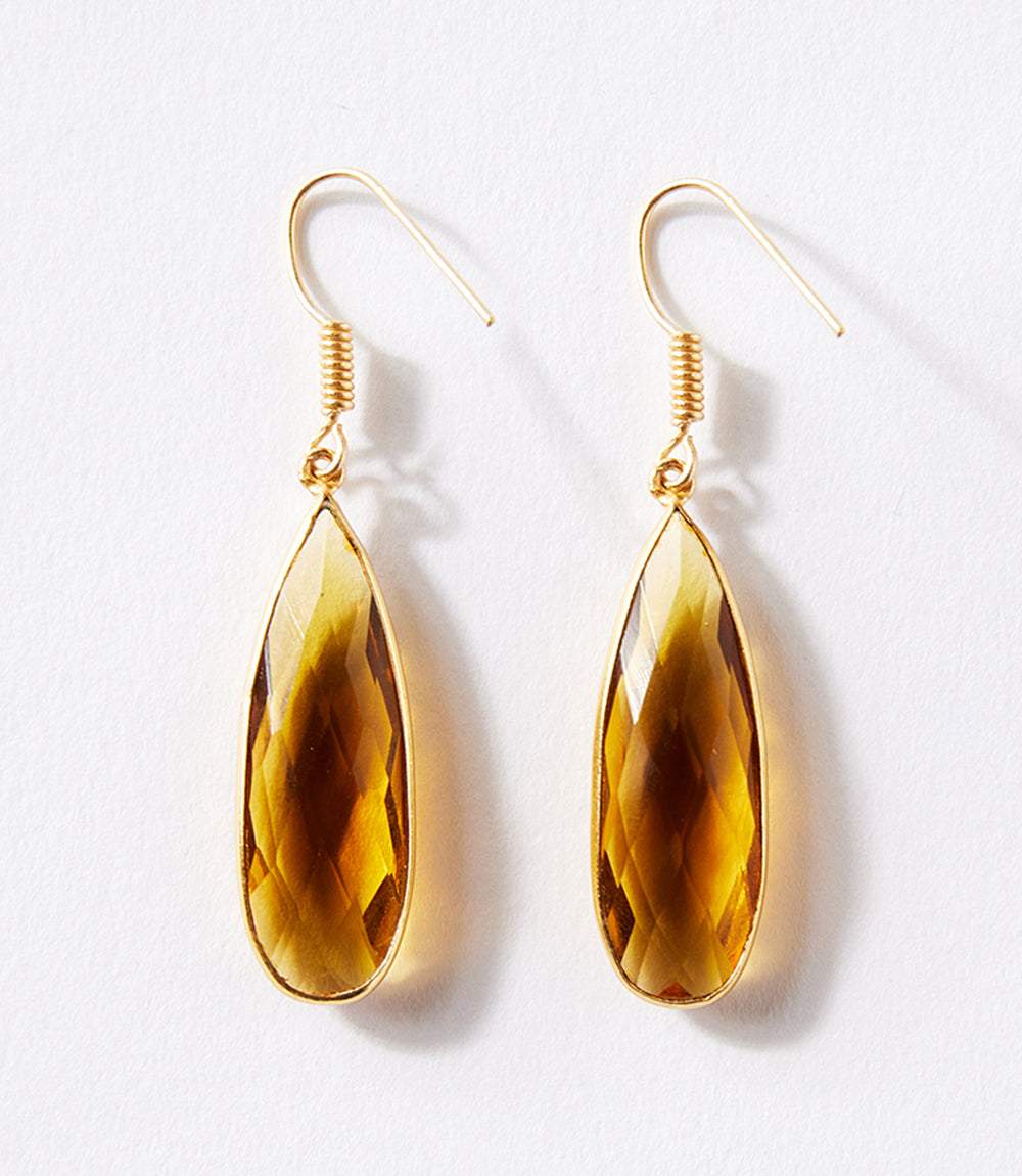 Citrine Quartz Earrings