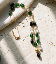 Dangling Gemstone Necklace