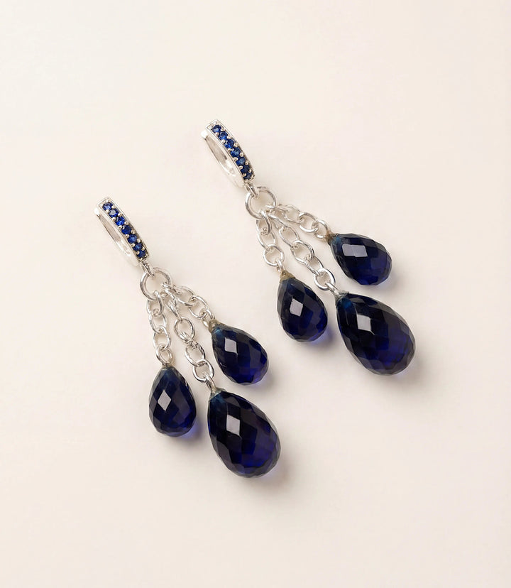 Dangling Huggie Earrings