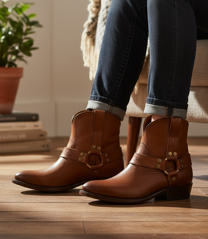 Frye Billy Short Harness Boots