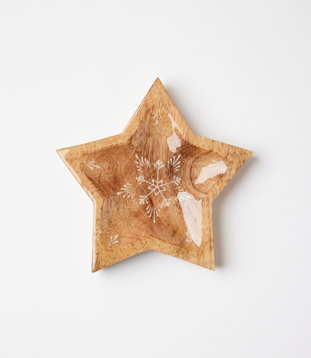 Wooden Star Serving Trays, Set Of 2