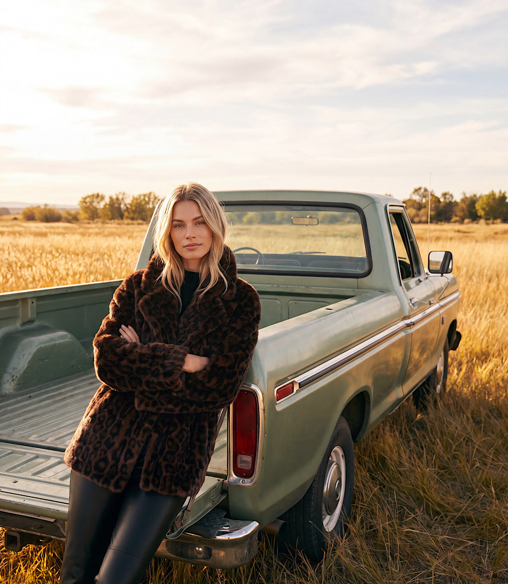 Faux Fur Coat