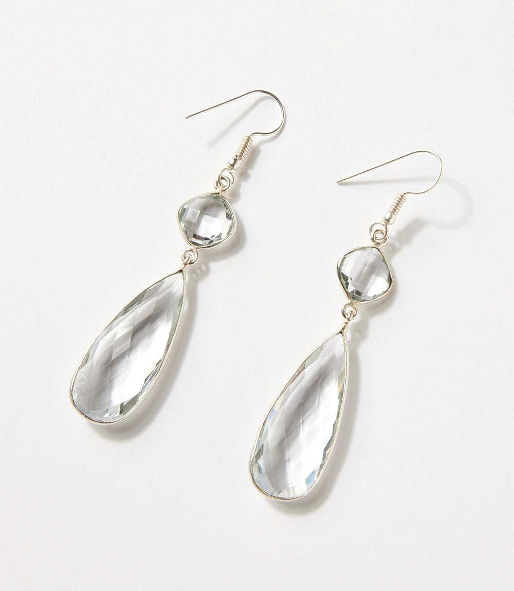 Crystal Drop Earrings